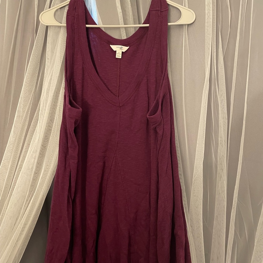 Terra & Sky Women's Tank Top - Deep Purple